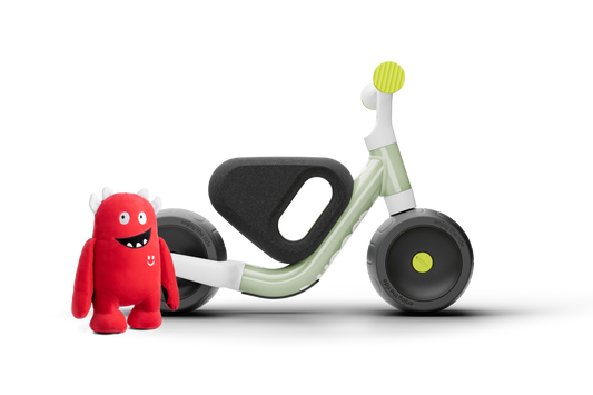 The only self-balancing bike. For kids aged 9-36 months and helps safely develop early motor skills.